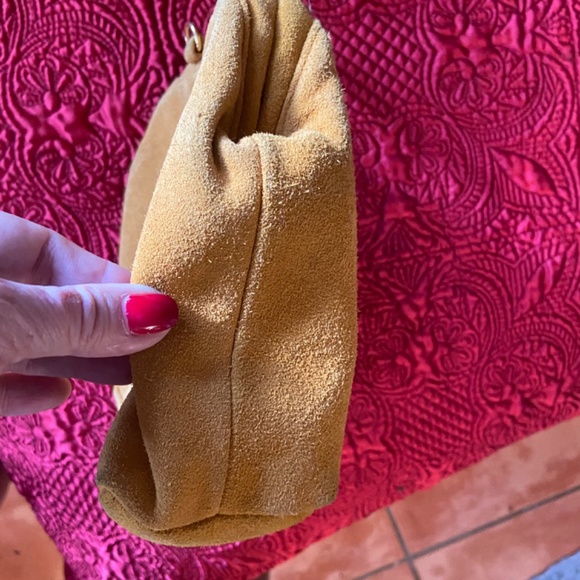 Genuine suede Gianni Bernini cross body bag - Picture 14 of 16